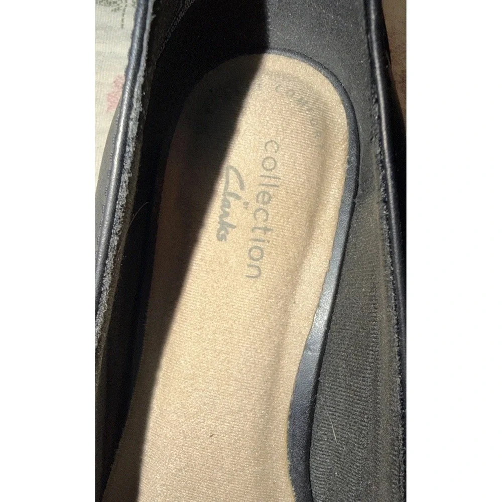 Clarks | Collection Flores Poppy Black Leather 1.5